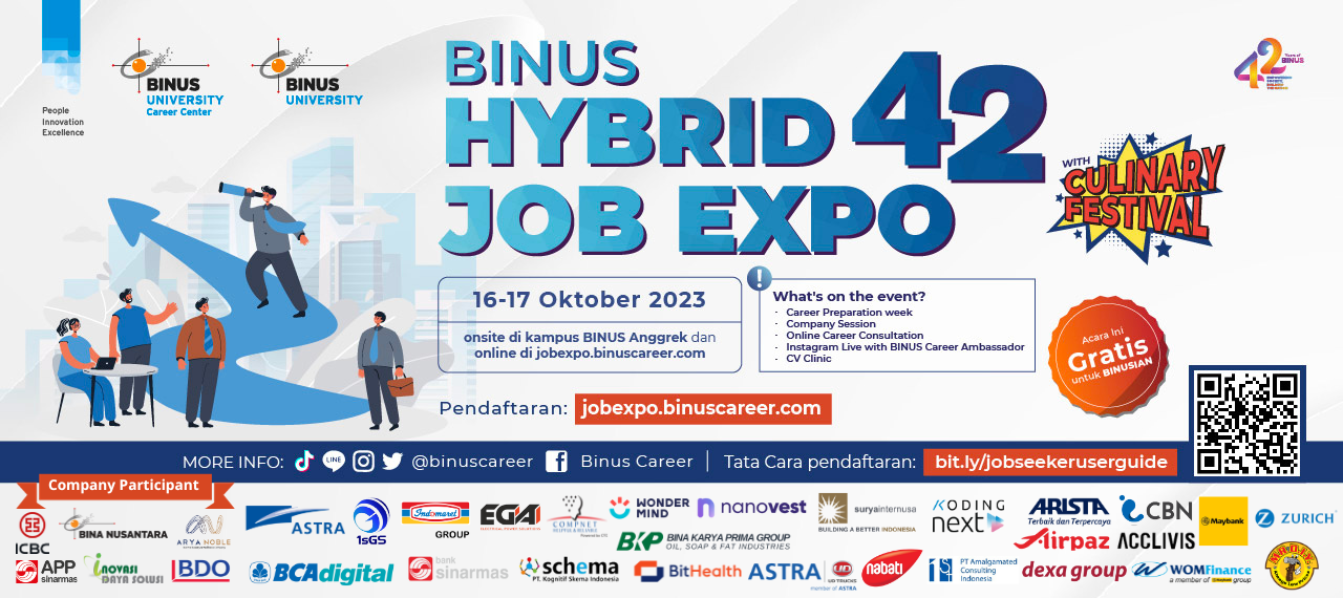 BINUS Hybrid Job Expo 42